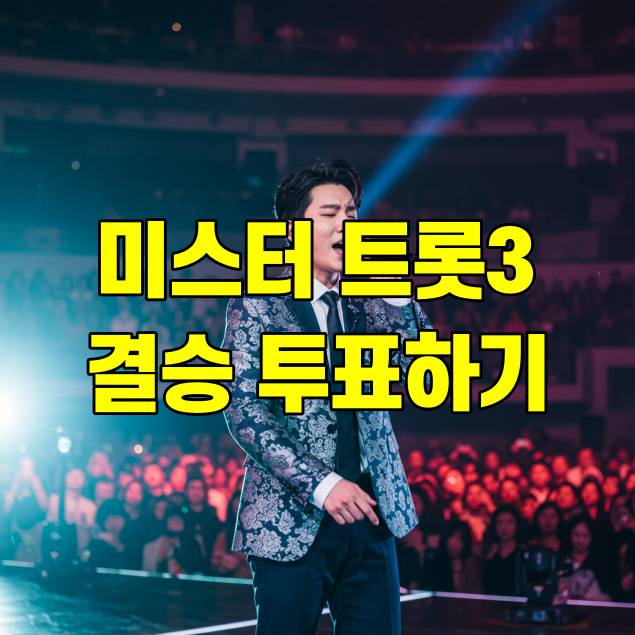 미스터트롯3 투표하기 결승전