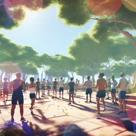 중년 건강을 위한 운동과 스트레칭 방법