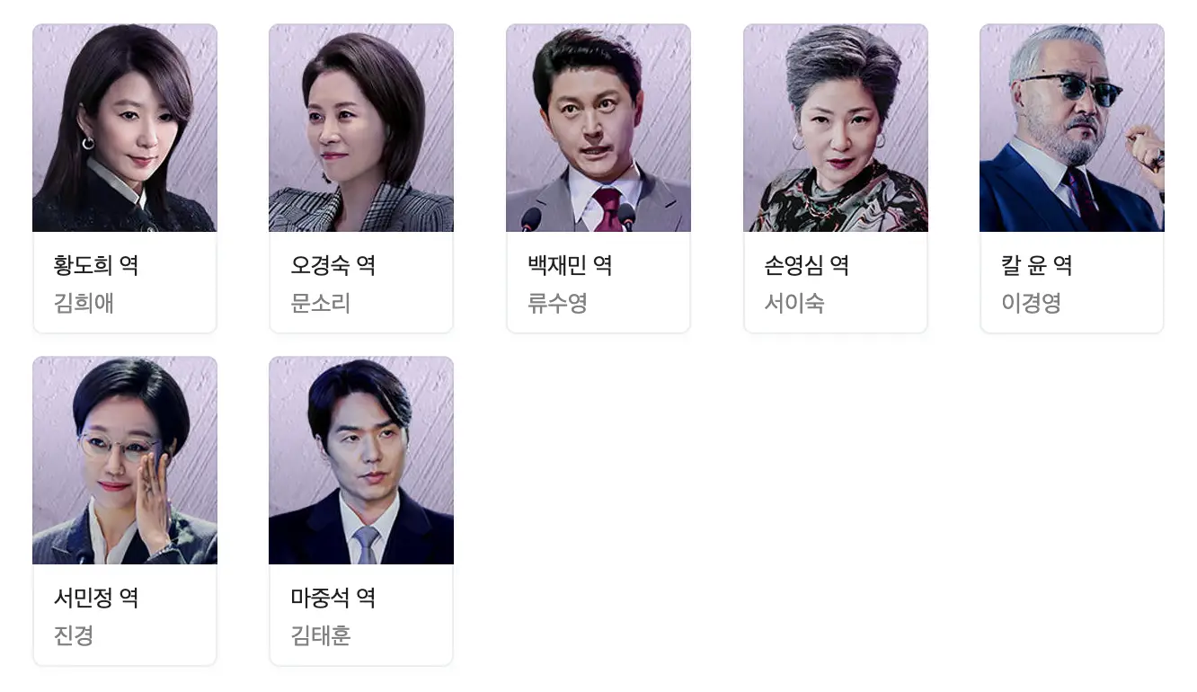 퀸메이커-출연진-6명