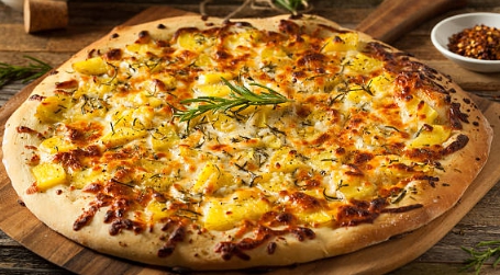 한국의 감자 요리 포테이토 피자