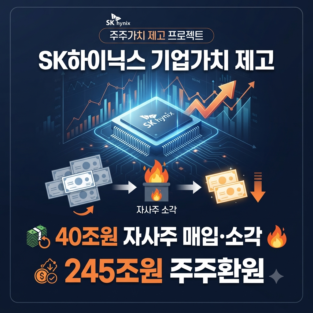 SK하이닉스 40조원 자사주 매입과 주주환원 분석