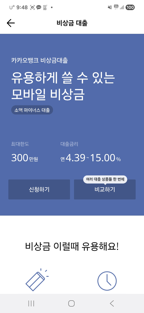 비상금 대출