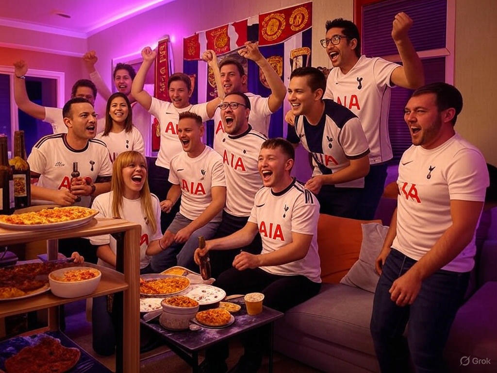 "토트넘 맨유 유로파리그 결승 응원 파티 2025"