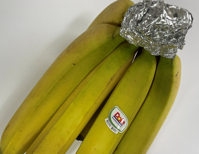 바나나 보관방법 호일