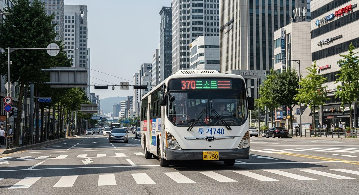 버스 서울 번호