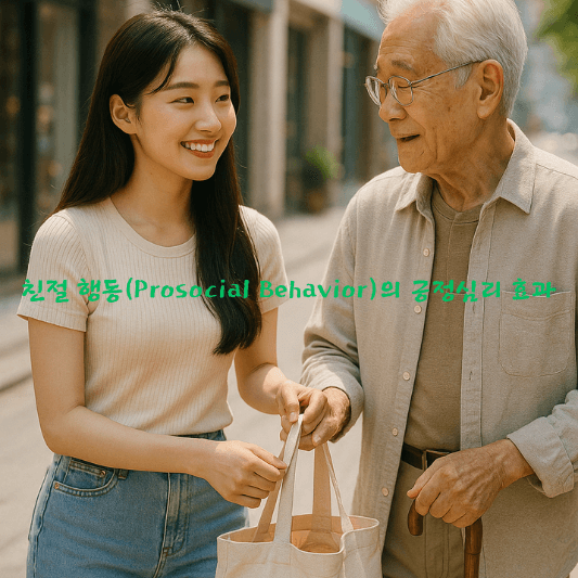 친절행동, 긍정심리, 친사회적행동, 도덕심리학, 행복전략, 자원봉사, 조직시민행동, 공감, 경청, 웰빙