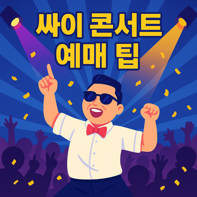 싸이 콘서트 예매 성공률 높이는 꿀팁