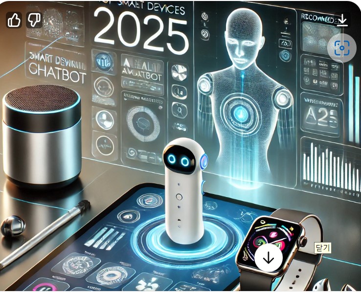 2025 스마트 디바이스 추천 (AI, 앱, 챗봇) 관련 이미지 사진