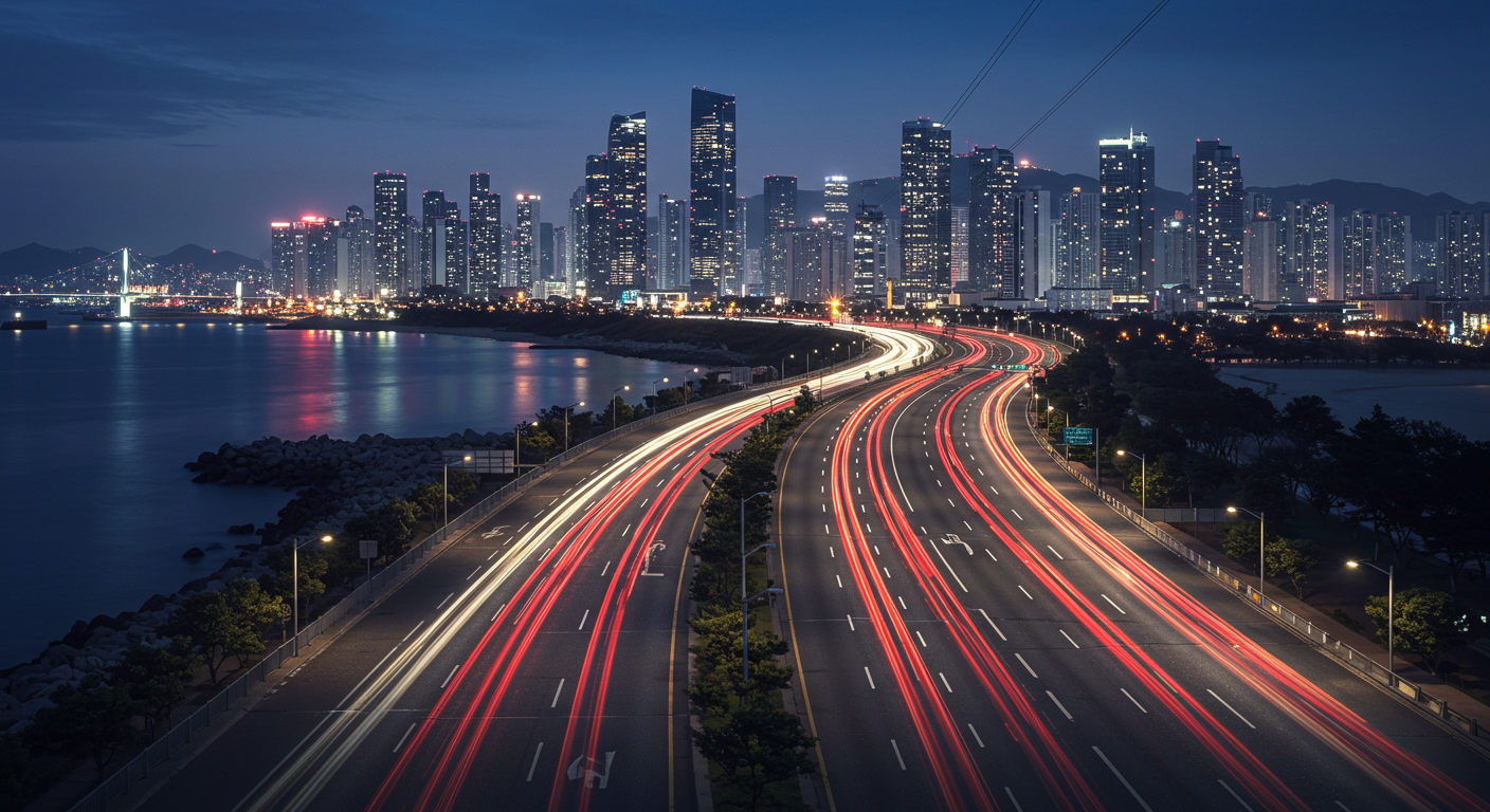 마린시티&middot;송도 도심형 야경 드라이브