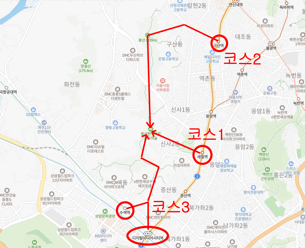 봉산 편백나무 치유의 숲 가는 법