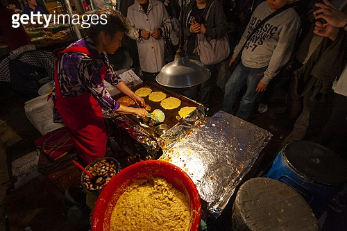 한국의 야시장 예시 - 전