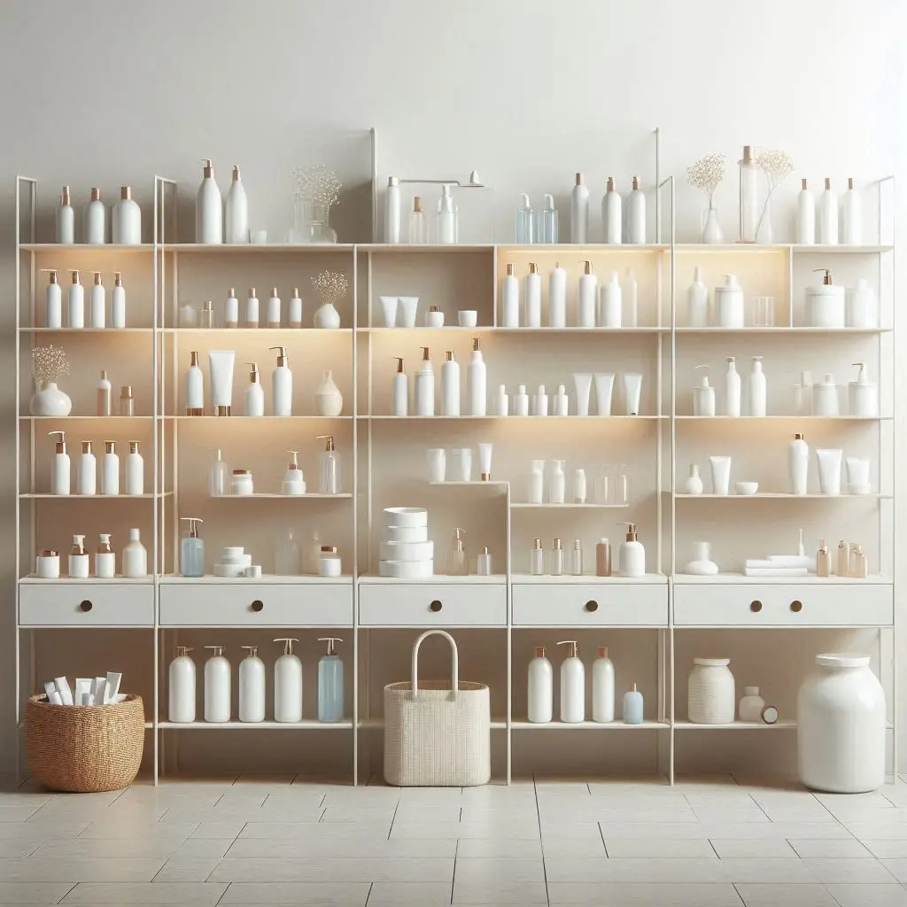 피부,체형관리 샵 배경