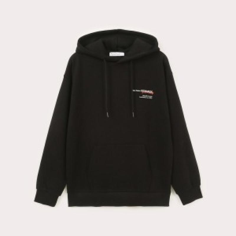 행텐 남여공용 그래픽 기모 후드 티셔츠 100 10290-231-822-11