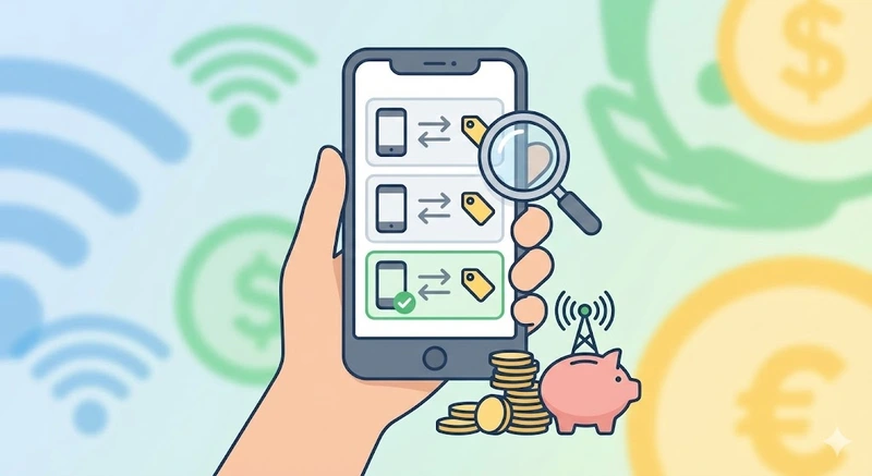 알뜰폰 요금제 비교 이미지 썸네일