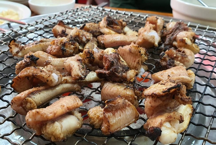 자갈치시장-곰장어