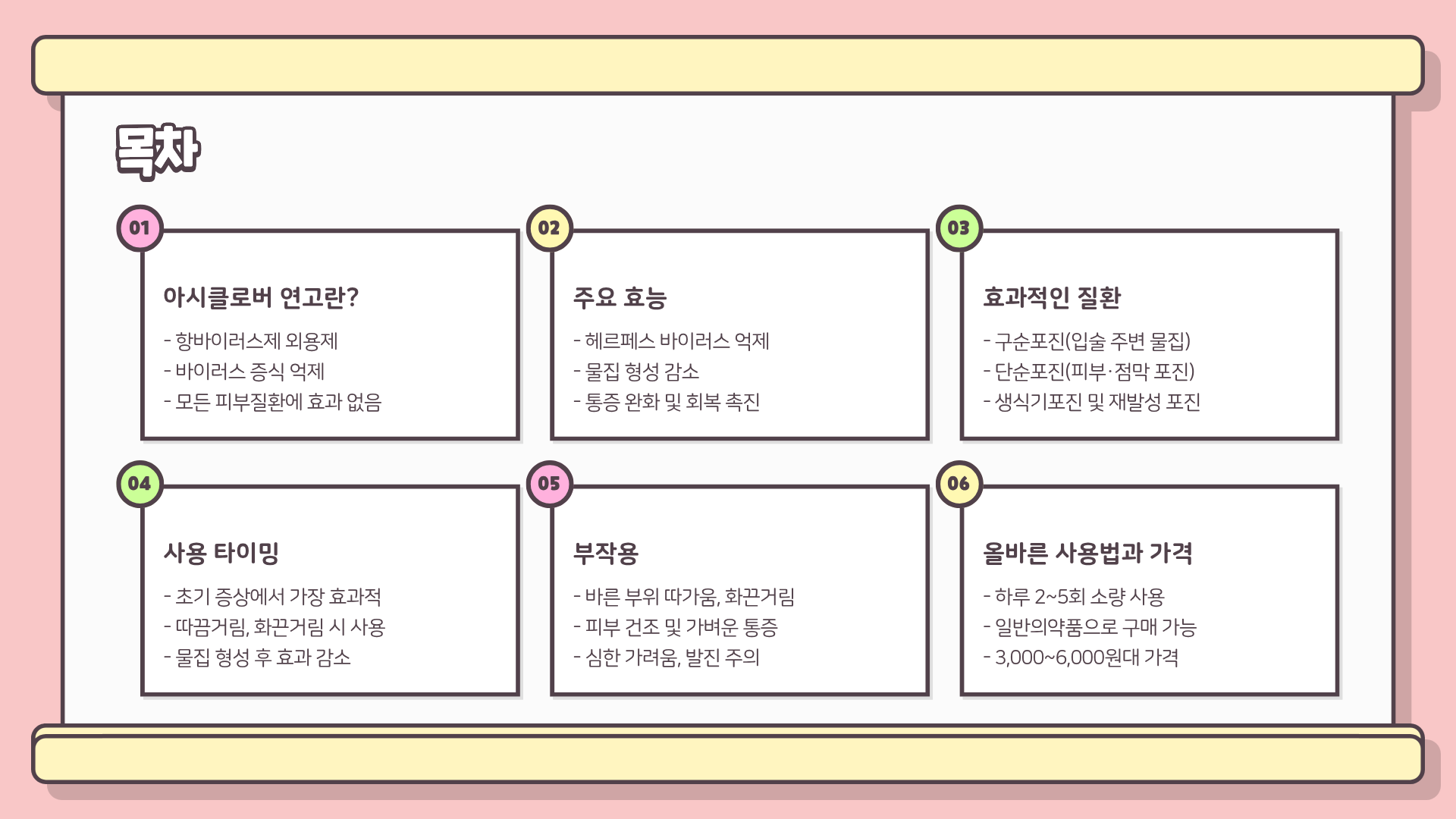 아시클로버 연고 효능 총정리 ❘ 아시클로버 연고 부작용과 가격까지 제대로 알아야 하는 이유