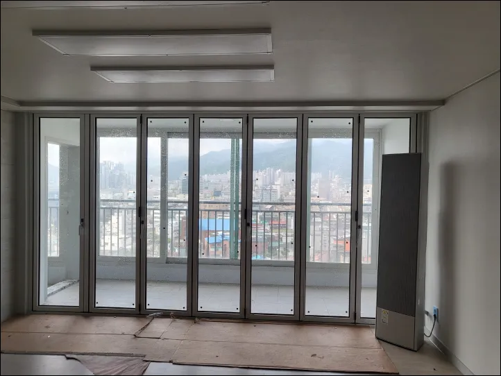 폴딩도어 설치완료