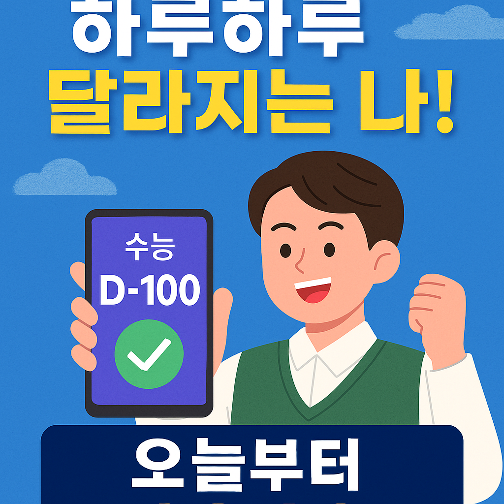 하루하루 달라지는 나|수능 디데이 계산기와 함께 성장하기