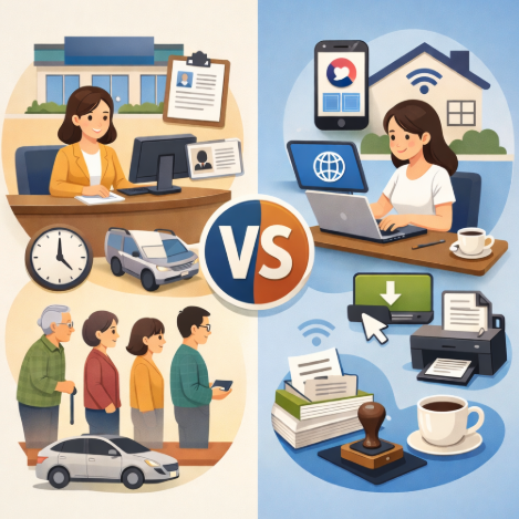 주민센터 방문 vs 정부24 온라인 발급 차이점 비교: 시간과 비용 아끼는 법