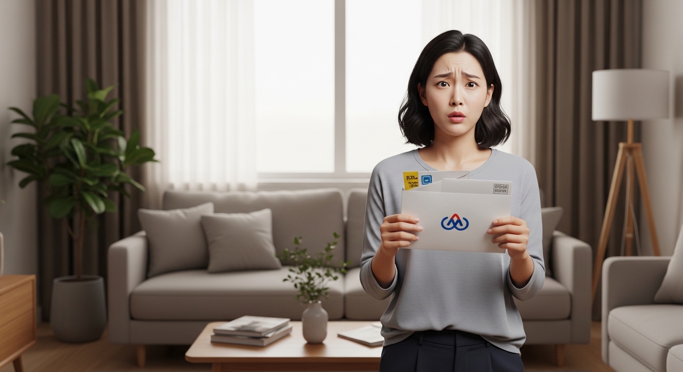 모르는 이름의 등기물, 왜 올까요?