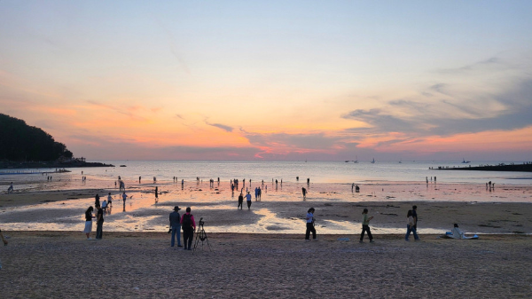을왕리 해수욕장 사진