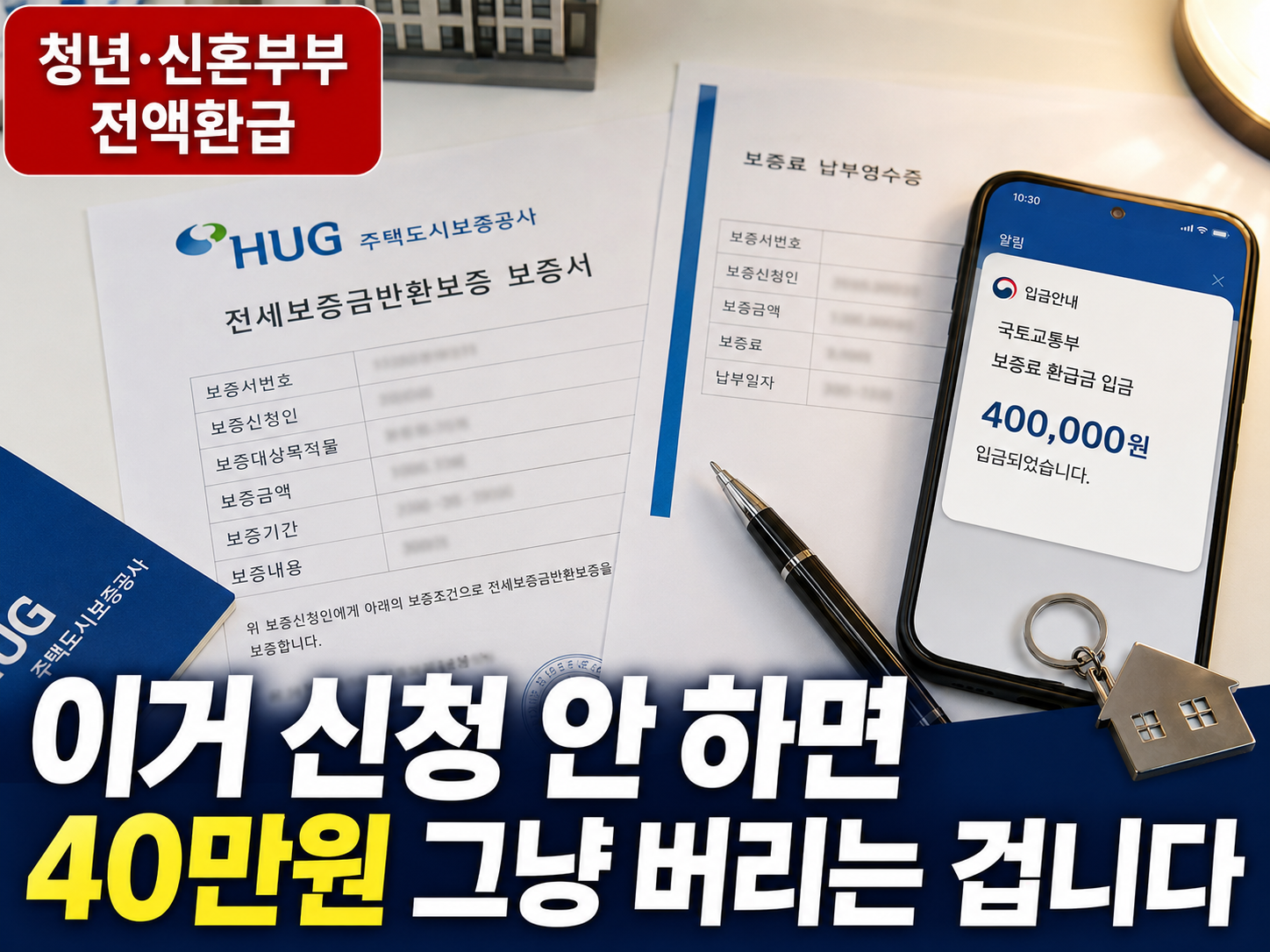 alt="전세사기로 인한 청년&middot;신혼부부 전액 환급 이미지"