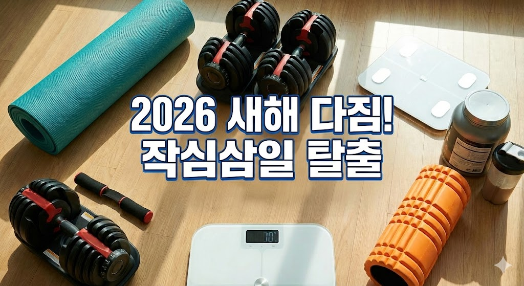 2026년 새해다짐 작심삼일 탈출