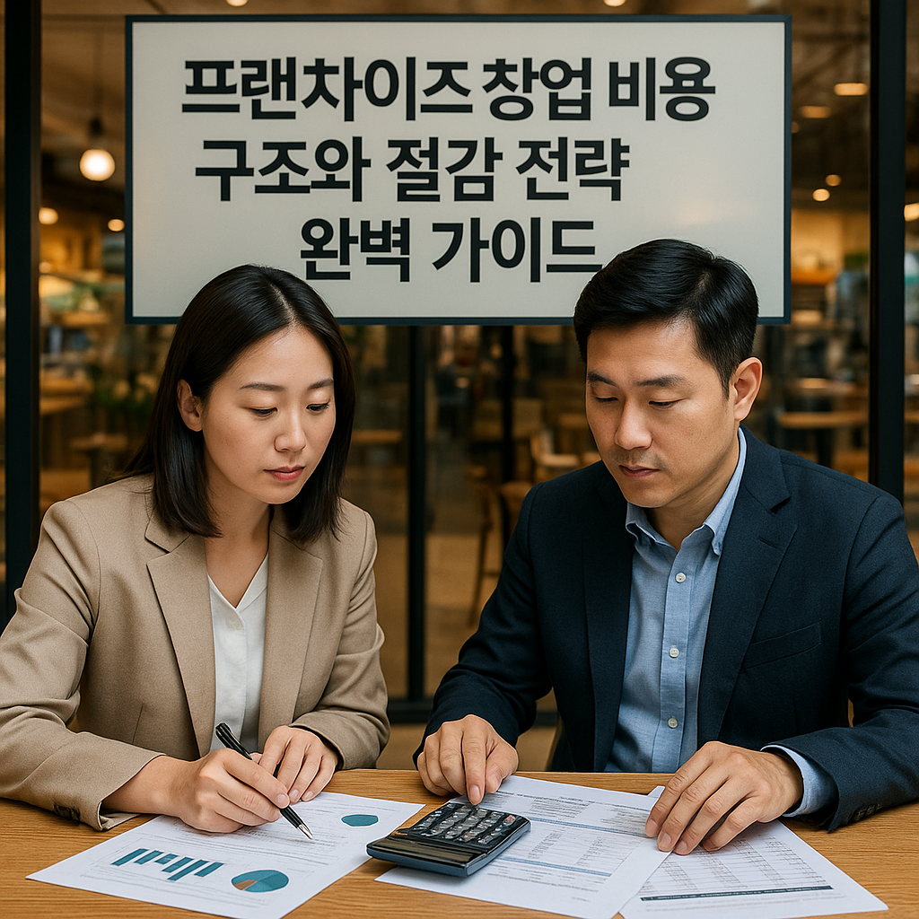 프랜차이즈 창업 비용 구조와 절감 전략 완벽 가이드
