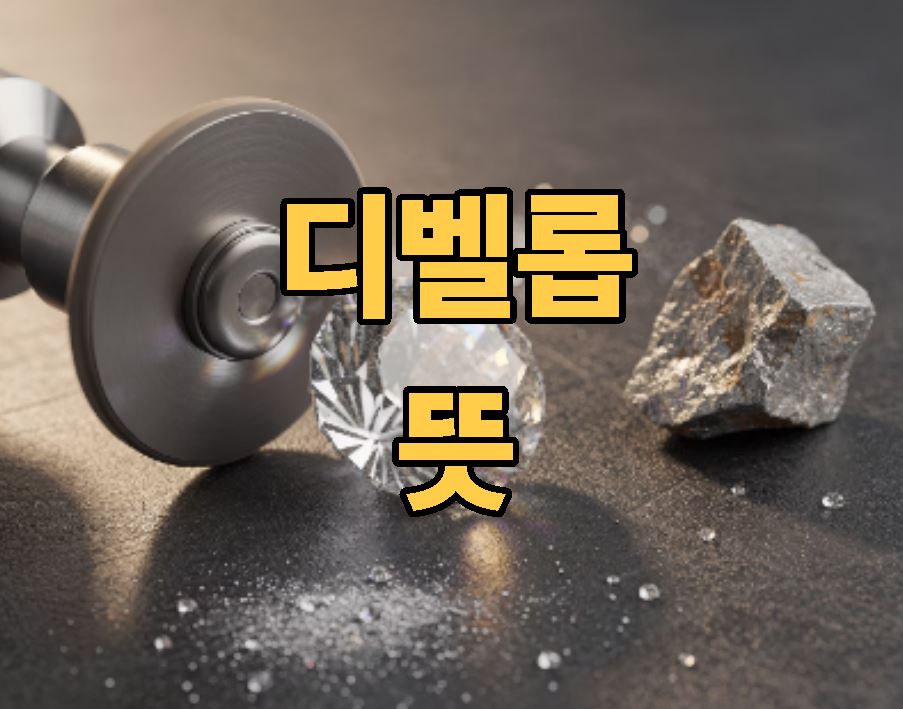 디벨롭 뜻 의미