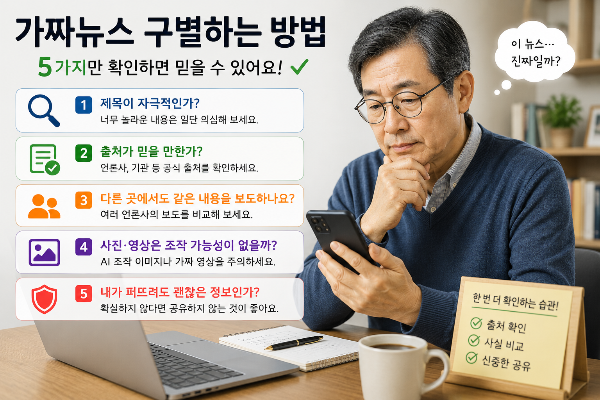 가짜뉴스 구별하는 방법