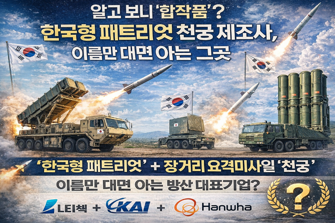 천궁 미사일 제조사, 이름만 대면 아는 그곳의 정체