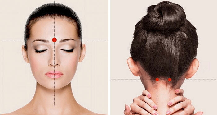 두통에 좋은 마사지 자리