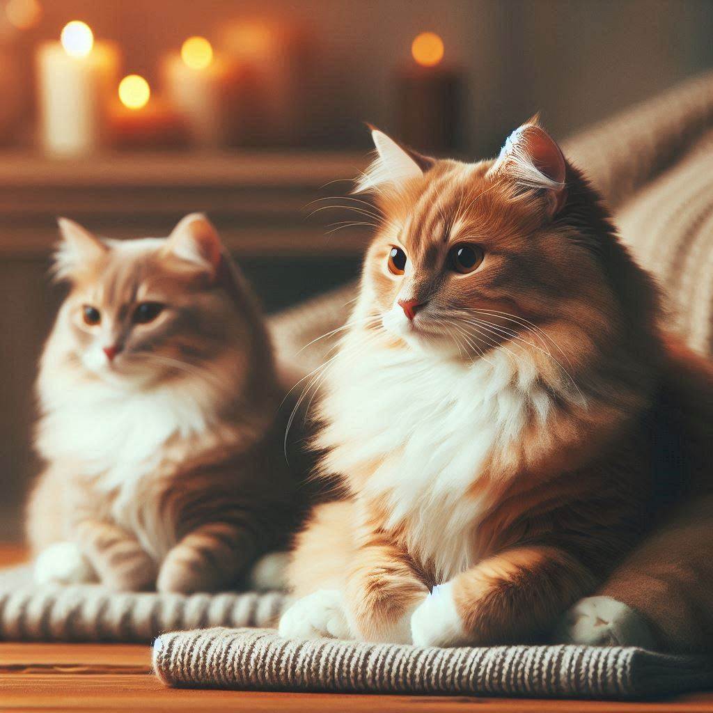 고양이와 함께하는 명상