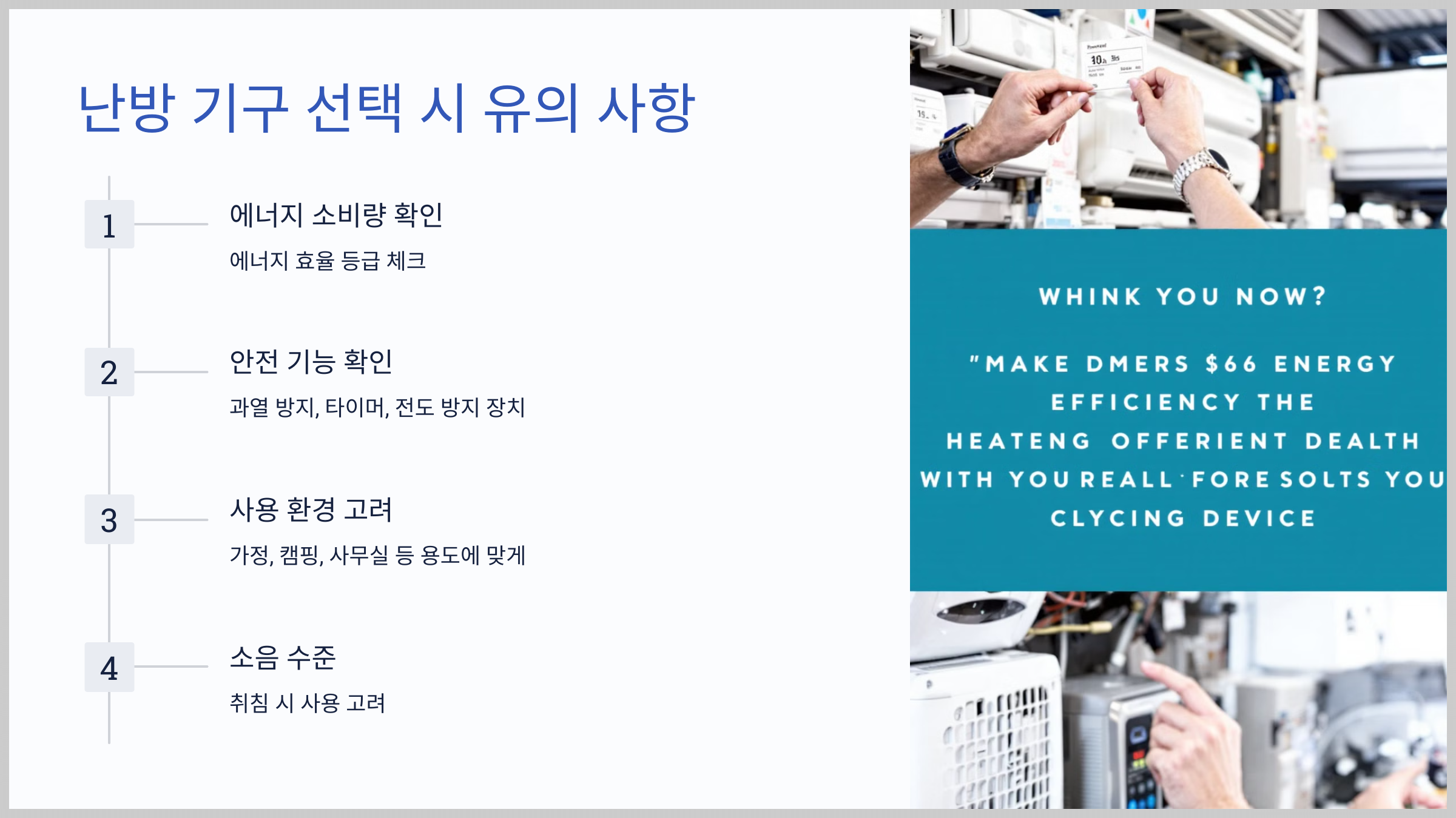 난방 기구 추천