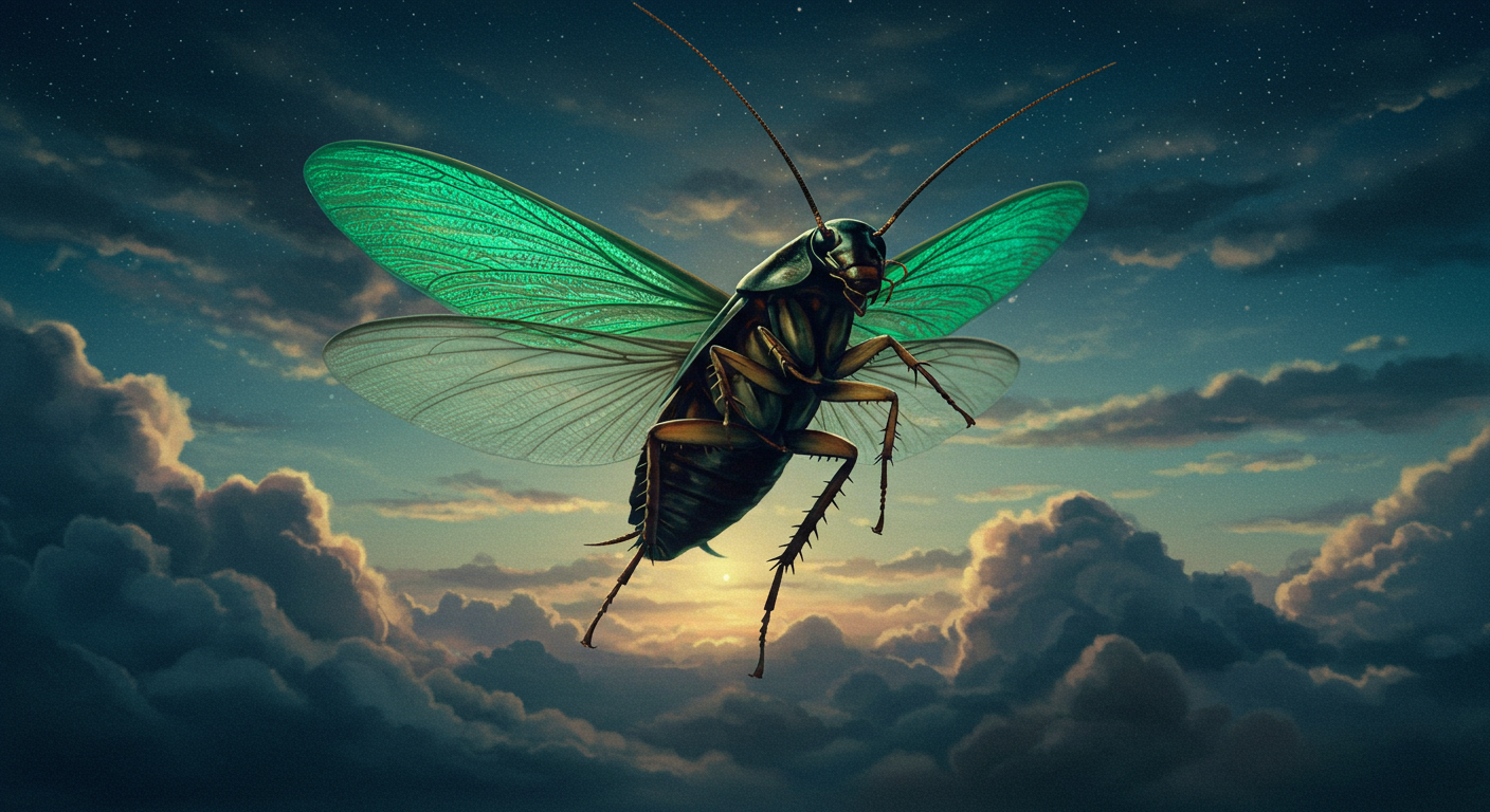 바퀴벌레가 날아다니는 꿈