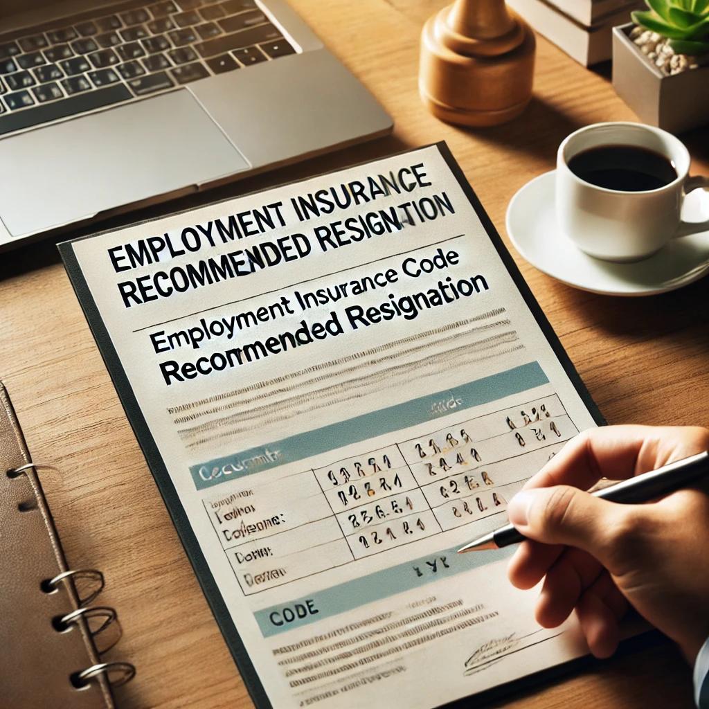 고용보험 권고사직 코드