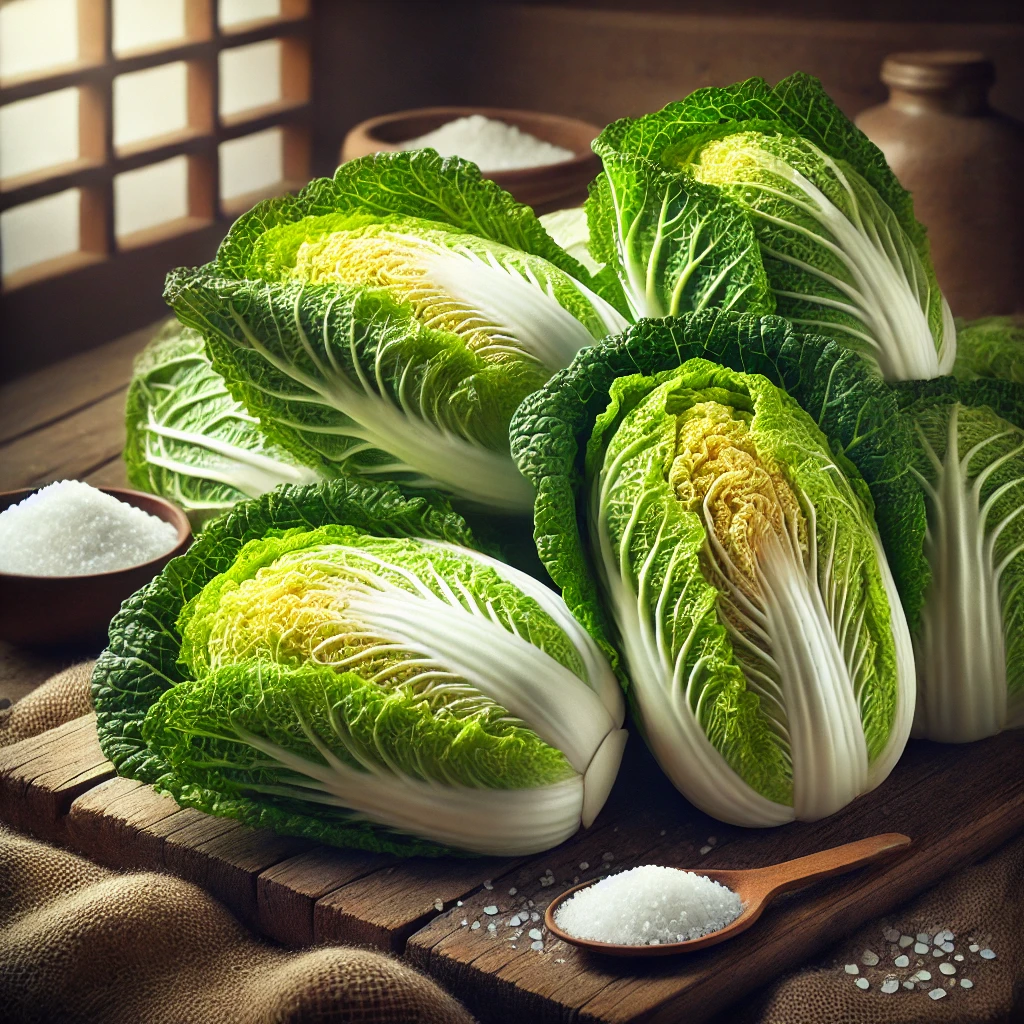 해남-산지-절임배추-신선하고-단단한-배추잎