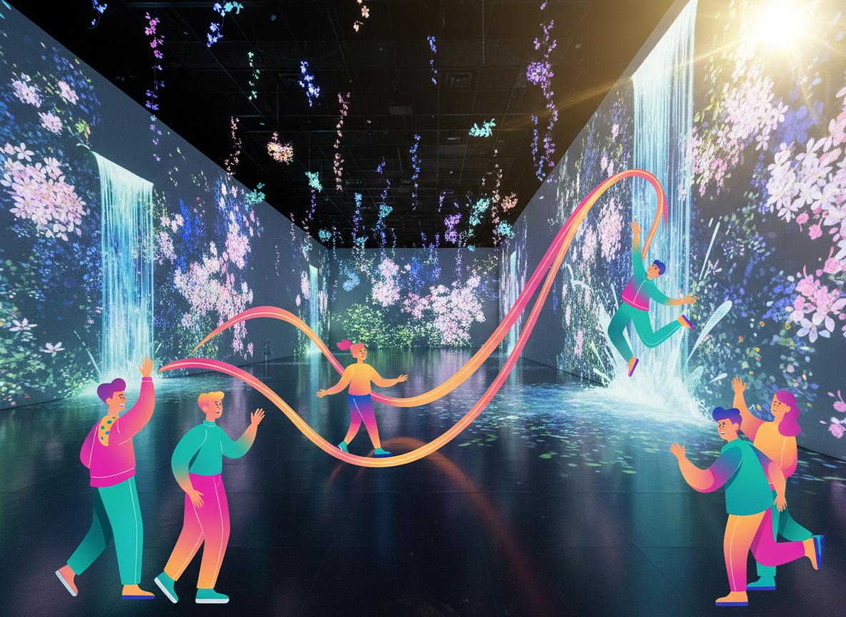 2026 도쿄 팀랩 보더리스 티켓 예약 위치 