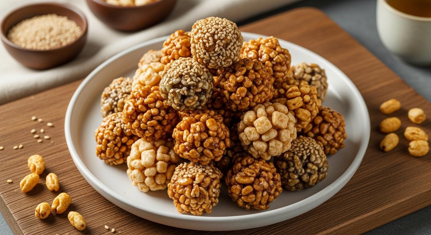 송편의 색다른 변신 송편 강정