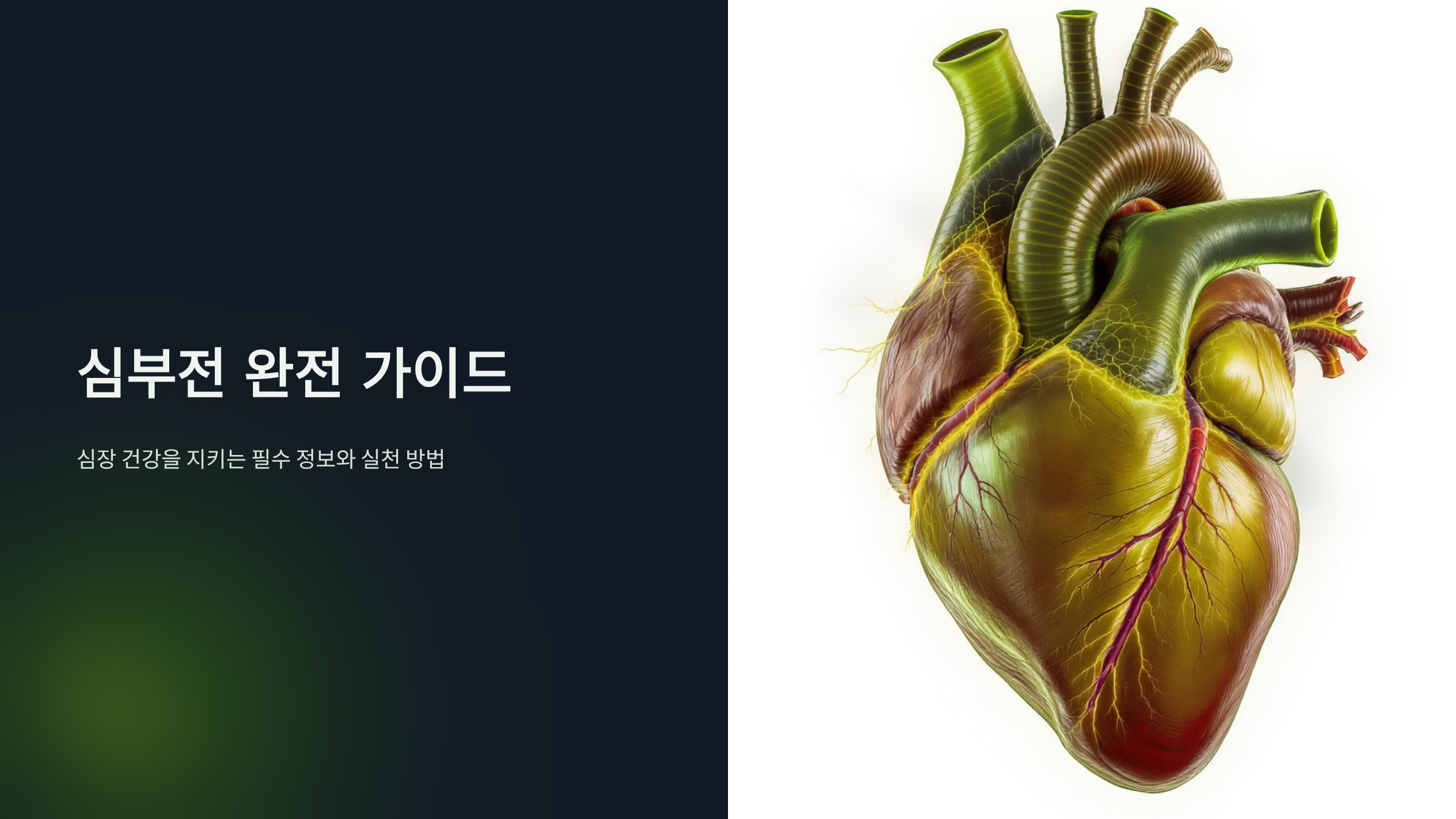 심부전 증상과 치료법 완벽정리
