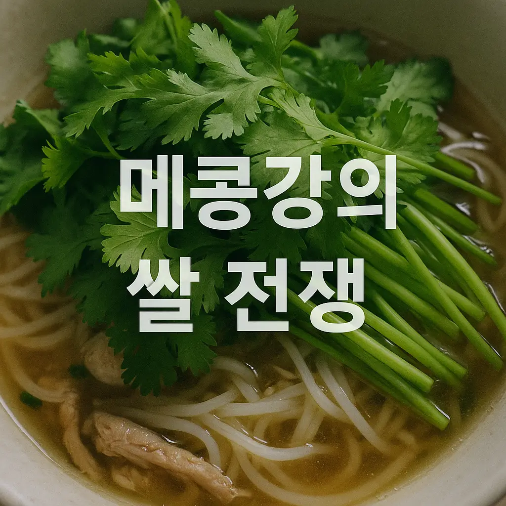 메콩강의 쌀 전쟁