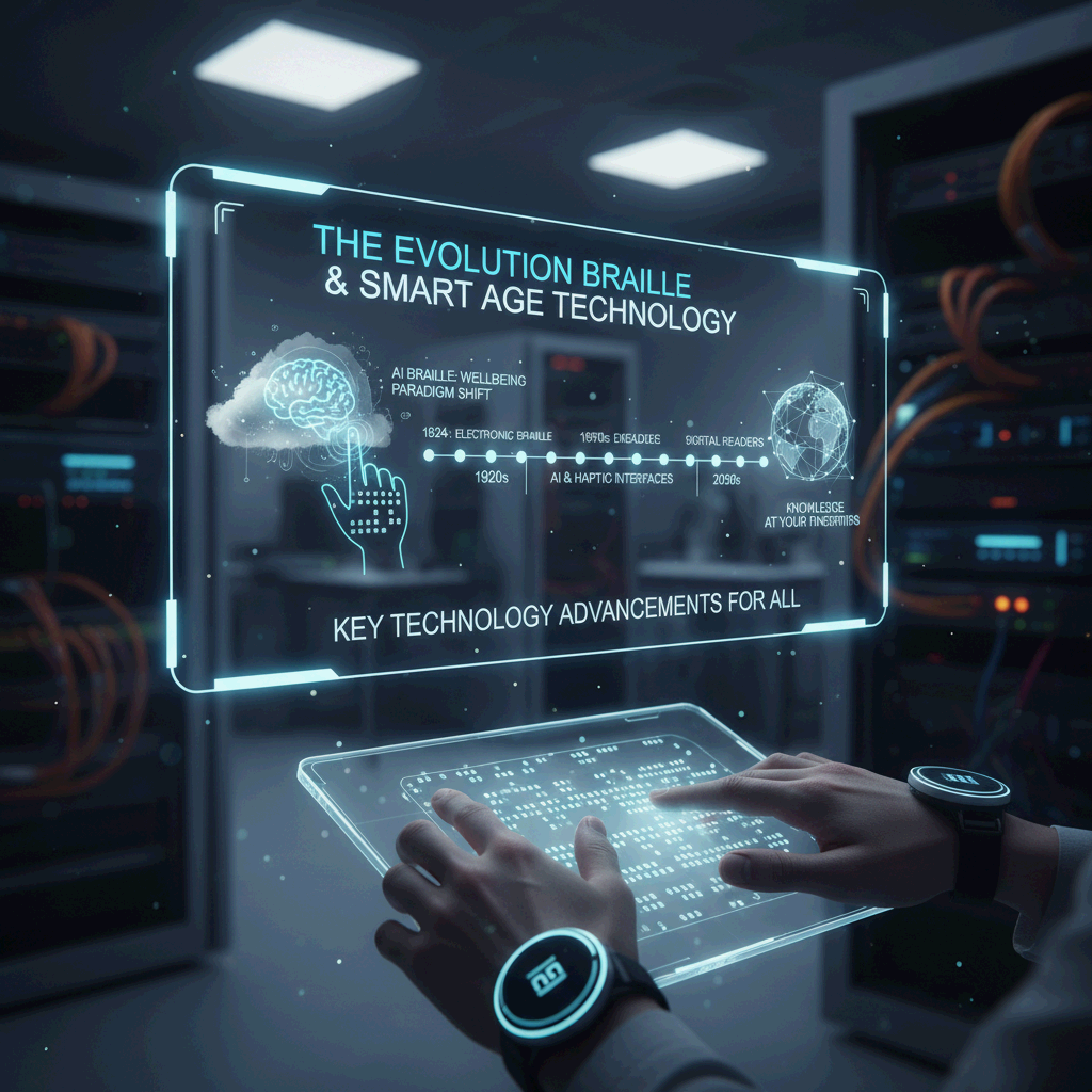 AI와 스마트 점자 기술 - 손끝으로 읽는 미래