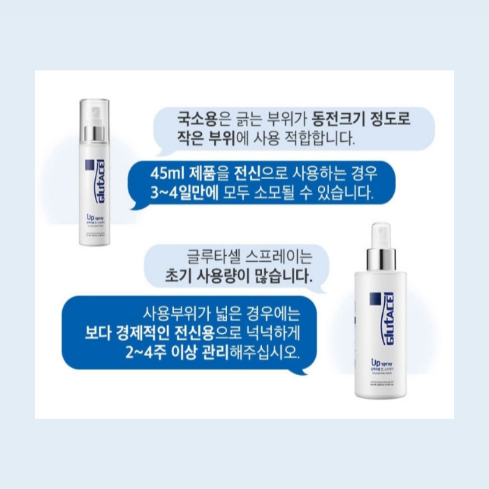 글루타셀 스프레이 가격 취급 약국 부작용 효능 사용법 후기