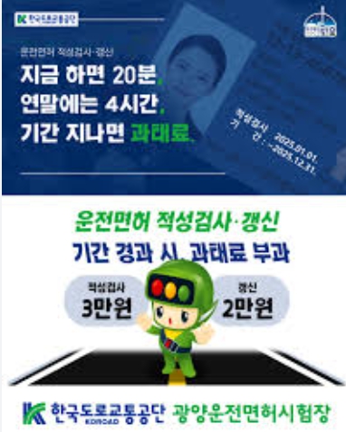 운전면허 적성검사 갱신