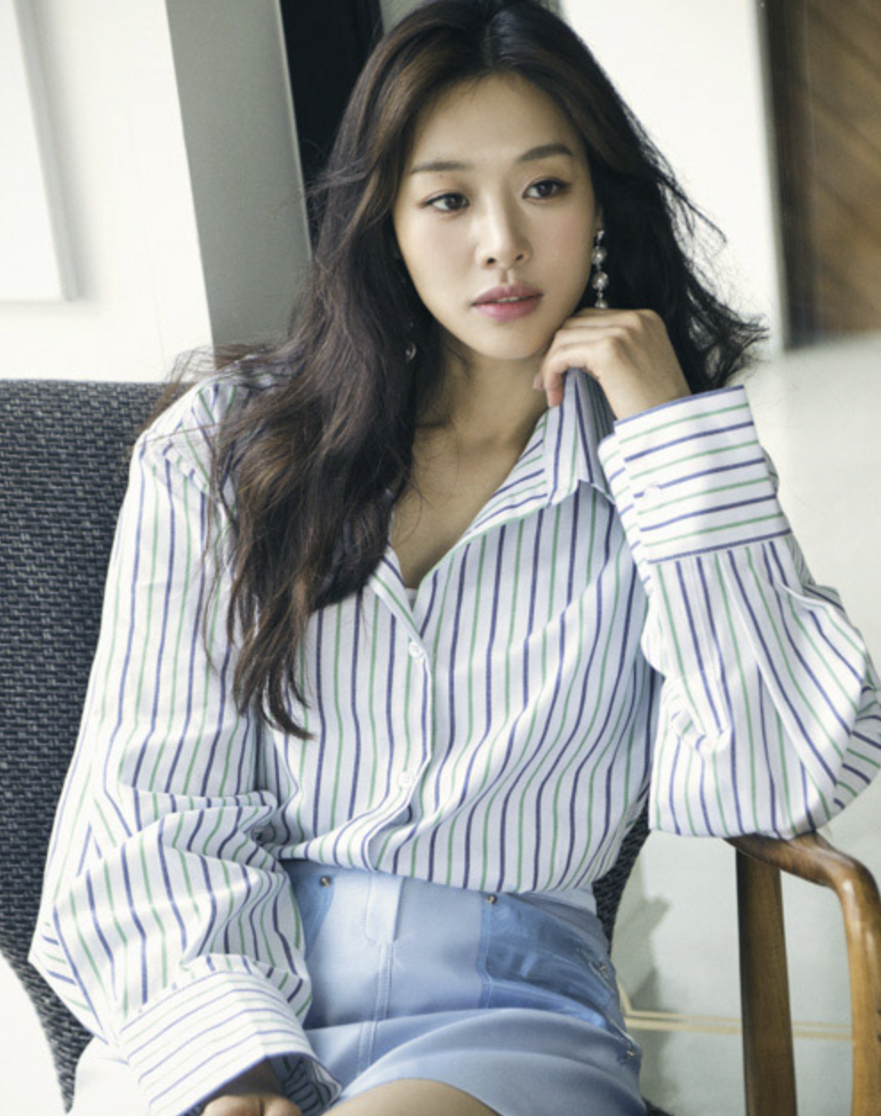 장신영 패션 화보