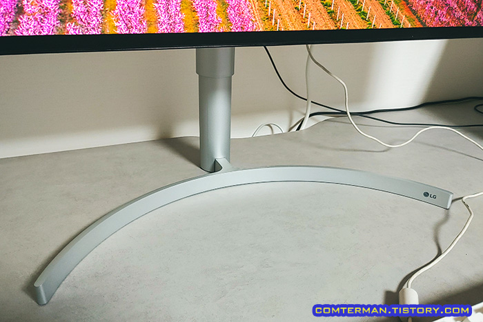LG 모니터 스탠드