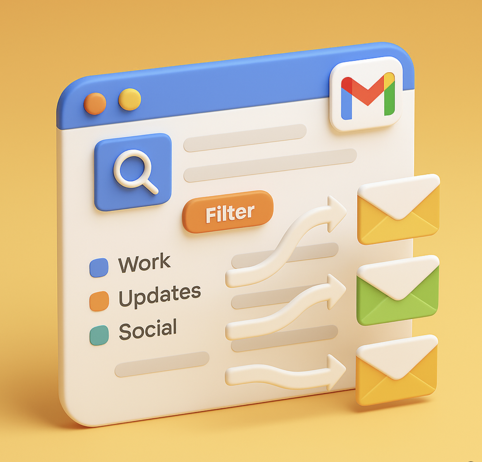 이메일 정리 자동화 – Gmail 필터와 라벨 설정법