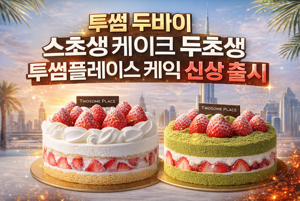 투썸 두바이 초콜릿 케이크, 놓치면 후회하는 신상 총정리