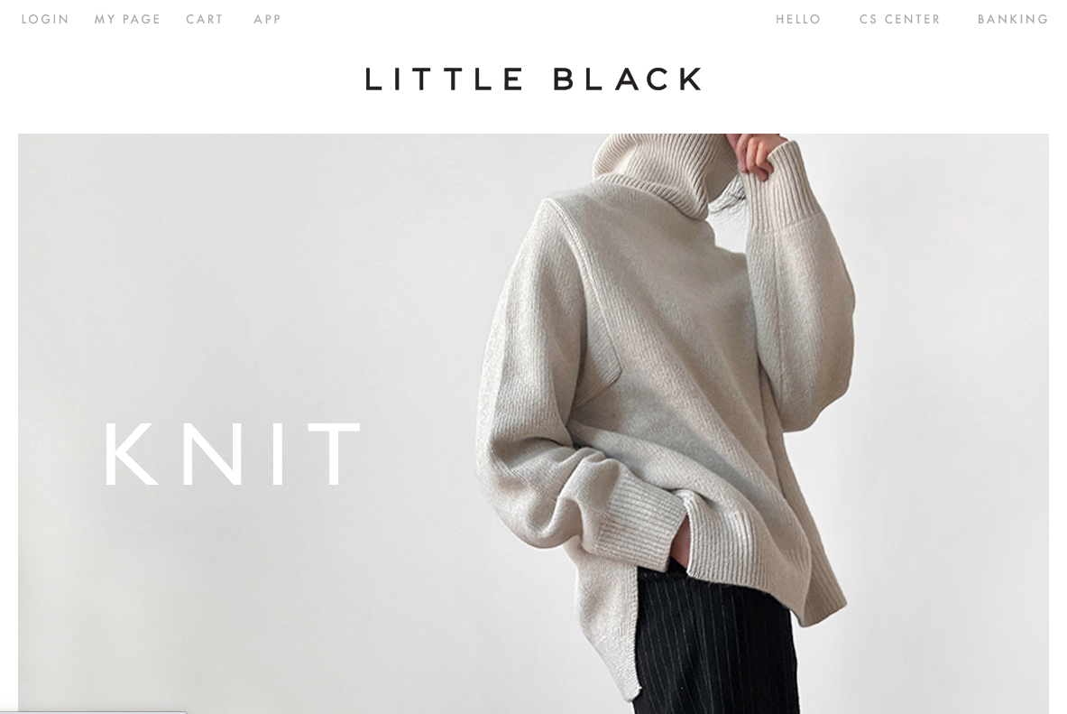 리틀블랙(Little Black) 40대 여성의류 쇼핑몰