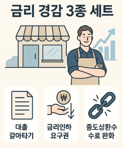 소상공인 금리 경감 3종 세트: 대출 부담 줄이는 실질적 금융 전략